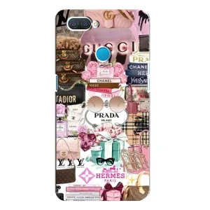 Чехол (Dior, Prada, YSL, Chanel) для OPPO A12 (Бренды)