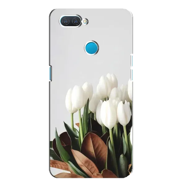 Чехол с рисунком «Букет тюльпанов» для OPPO A12