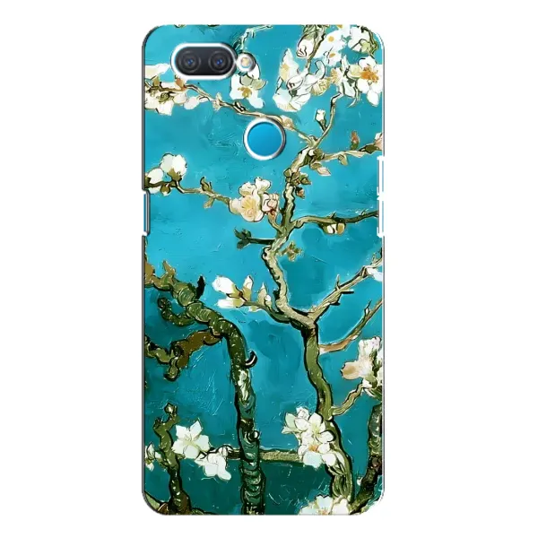 Чехол с рисунком «Цветение Сакуры» для OPPO A12 Чехол с рисунком «Цветение Сакуры» для OPPO A12