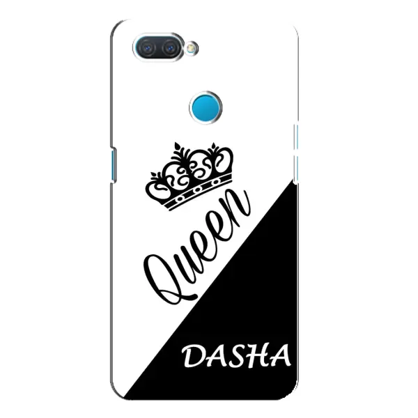 Чехол с рисунком «DASHA» для OPPO A12