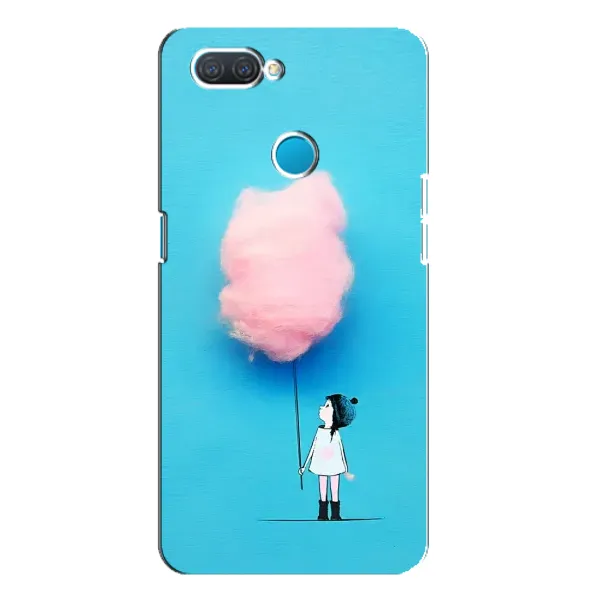 Чехол с рисунком «Девочка с тучкой» для OPPO A12 Чехол с рисунком «Девочка с тучкой» для OPPO A12