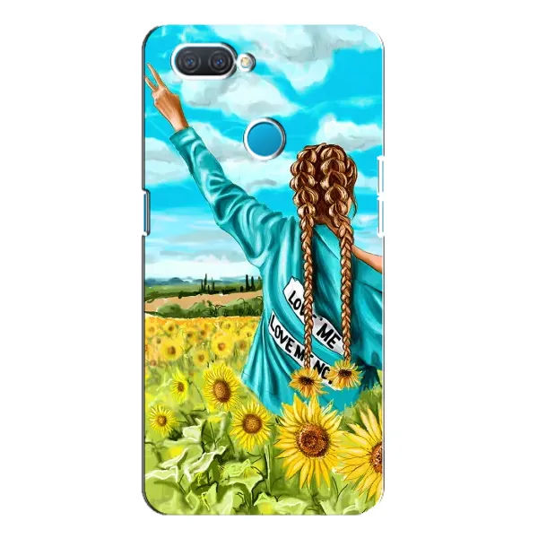 Чехол с рисунком «Девушка на поле» для OPPO A12 Чехол с рисунком «Девушка на поле» для OPPO A12