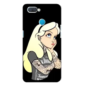 Чехол Стильные девушки на OPPO A12 (Девушка обиделась)