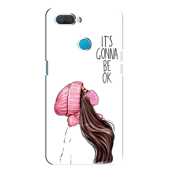 Чехол с рисунком «Девушка в маске» для OPPO A12 Чехол с рисунком «Девушка в маске» для OPPO A12