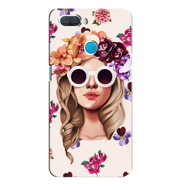Чехол с рисунком «Девушка в очках» для OPPO A12 Чехол с рисунком «Девушка в очках» для OPPO A12