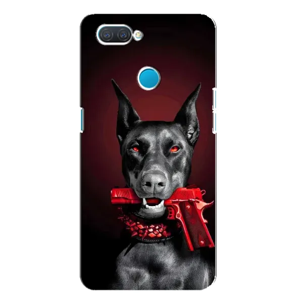 Чехол с рисунком «Доберман злой» для OPPO A12 Чехол с рисунком «Доберман злой» для OPPO A12
