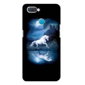 Чехол Unicorn на OPPO A12 (Единорог)