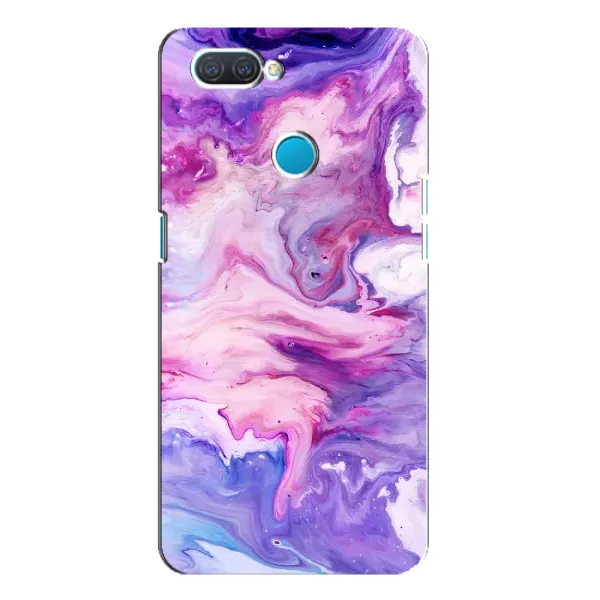 Чехол с рисунком «Фиолетовый мрамор» для OPPO A12 Чехол с рисунком «Фиолетовый мрамор» для OPPO A12