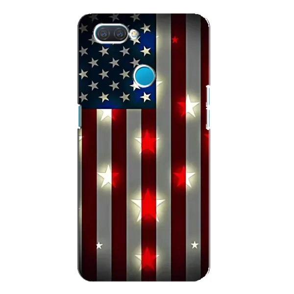Чехол с рисунком «Флаг США 2» для OPPO A12