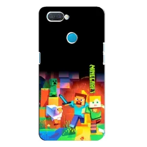 Чохли для OPPO A12 (Персонажі МайнКрафт) (Герой Майнкрафт)