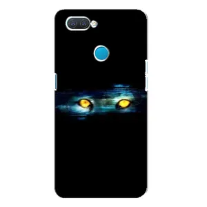 Чехлы с изображением разных животных для OPPO A12 (Глаза)
