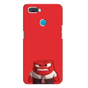 Чехол с рисунком «Гнев» для OPPO A12