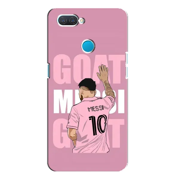 Чехол с рисунком «GOAT MESSI» для OPPO A12