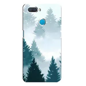 Летний Чехол на OPPO A12 (Горный лес)