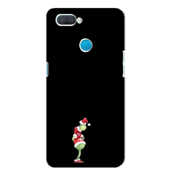 Чехол с рисунком «Гринч на чорном» для OPPO A12 Чехол с рисунком «Гринч на чорном» для OPPO A12