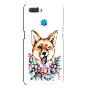 Чехол с Лисичкой для OPPO A12 (Хитрая лиса)