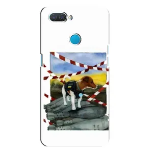 Чехол с принтом Собаки Патрон для OPPO A12 (Храбрый Патрон)