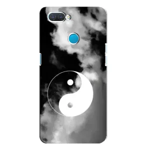 Чехлы с принтом Спортивная тематика для OPPO A12 (Инь-Янь)