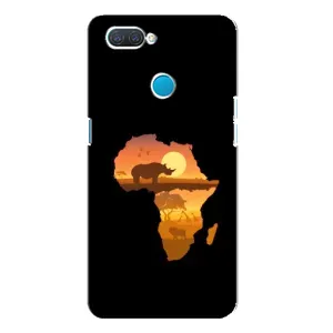 Летний Чехол на OPPO A12 (Карта)
