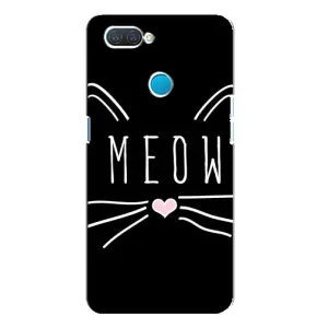 Бампер с изображением Котиков для Оппо а12 (КОТИК MEOW)