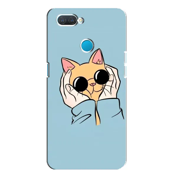 Чехол с рисунком «КОТИК в очках» для OPPO A12 Чехол с рисунком «КОТИК в очках» для OPPO A12