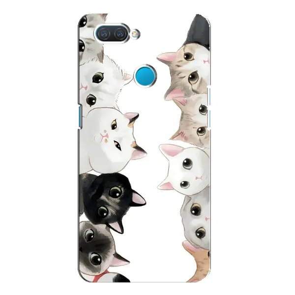 Чохол з малюнком «Коти» для OPPO A12