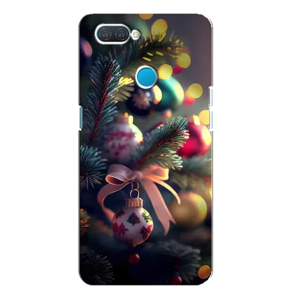 Чехол с рисунком «Красивая елочка» для OPPO A12