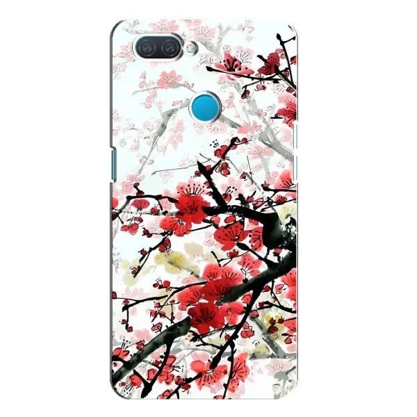Чехол с рисунком «Красивая Сакура» для OPPO A12 Чехол с рисунком «Красивая Сакура» для OPPO A12