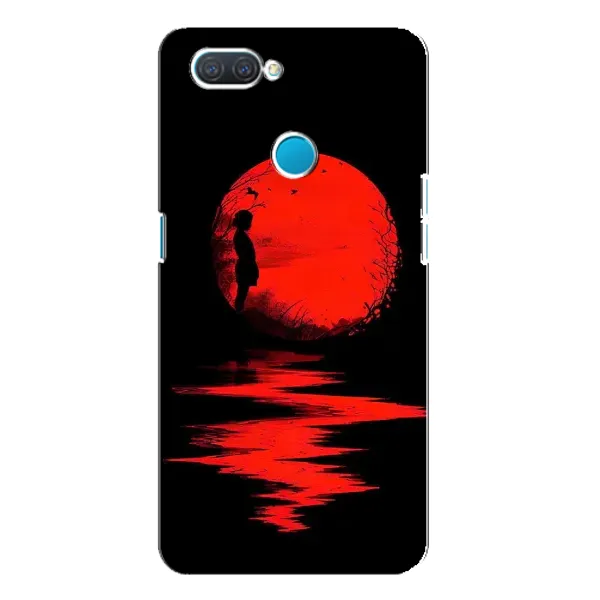 Чехол с рисунком «Красный Закат» для OPPO A12 Чехол с рисунком «Красный Закат» для OPPO A12