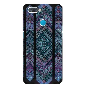 Силиконовый Чехол на OPPO A12 (Крутой орнамент)