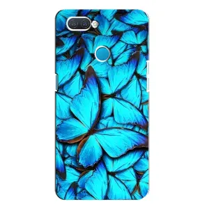 Силиконовый бампер с картинкой животных для OPPO A12 (Крылья бабочек)