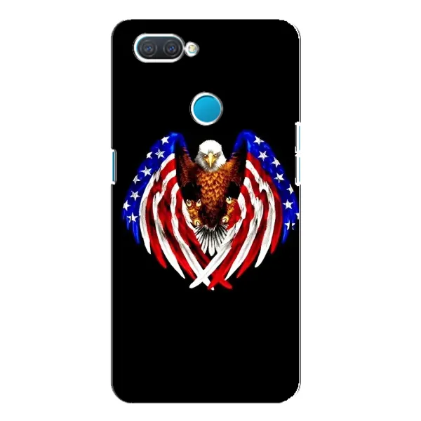 Чехол с рисунком «Крылья США» для OPPO A12