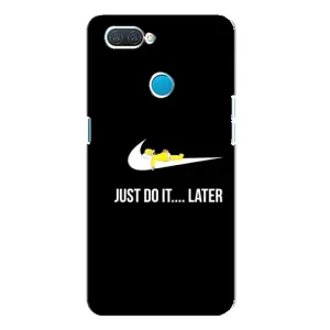 Силиконовый Чехол на OPPO A12 с картинкой Nike (Later)
