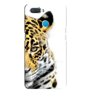 Чехлы с изображением разных животных для OPPO A12 (Стильный Леопард)