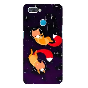 Чехол с Лисичкой для OPPO A12 (Лисы)
