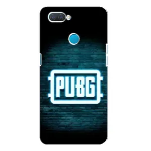 Чохол (TPU) з картинкою "Лого Пабг" на Оппо а12 (Лого PUBG)