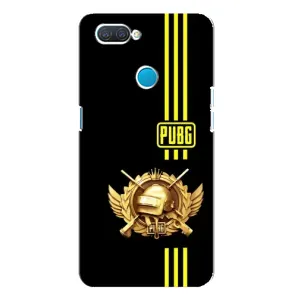 Чохол (TPU) з картинкою "Лого Пабг" на Оппо а12 (Логотип PUPG)
