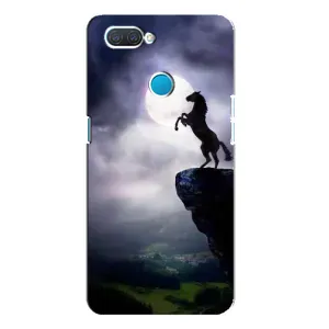 Чехлы с изображением разных животных для OPPO A12 (Лошадь)
