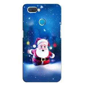 Чехлы на Новый Год OPPO A12 (Маленький Дед Мороз)
