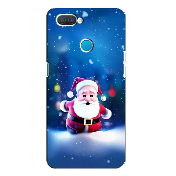 Чехол с рисунком «Маленький Дед Мороз» для OPPO A12