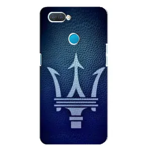 Чехлы с тематикой "Крутые машины" на OPPO A12 (Лого Maserati)