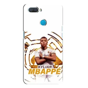 Чохол (TPU) з Футболістом на OPPO A12 (Мбаппе Реал)
