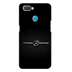 Силиконовый бампер с картинкой машины на OPPO A12 (Mercedes)