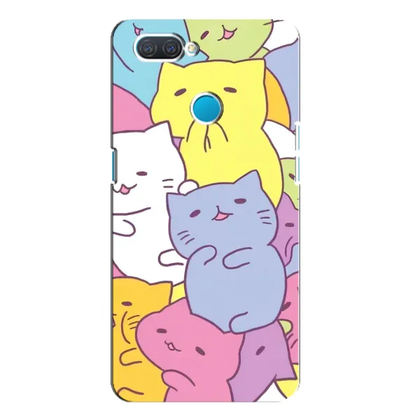 Чехол с рисунком «Милые котики» для OPPO A12 Чехол с рисунком «Милые котики» для OPPO A12