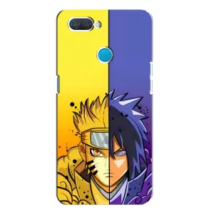 Купить Чохли на телефон з принтом Anime для OPPO A12 (Naruto Vs Sasuke)