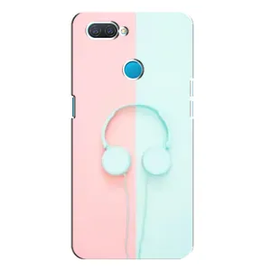 Дівчачий Чохол для OPPO A12 (Навушники)