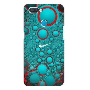 Силиконовый Чехол на OPPO A12 с картинкой Nike (Найк зеленый)