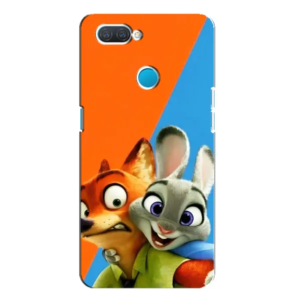 Чехол с рисунком «Ник и Хопс» для OPPO A12