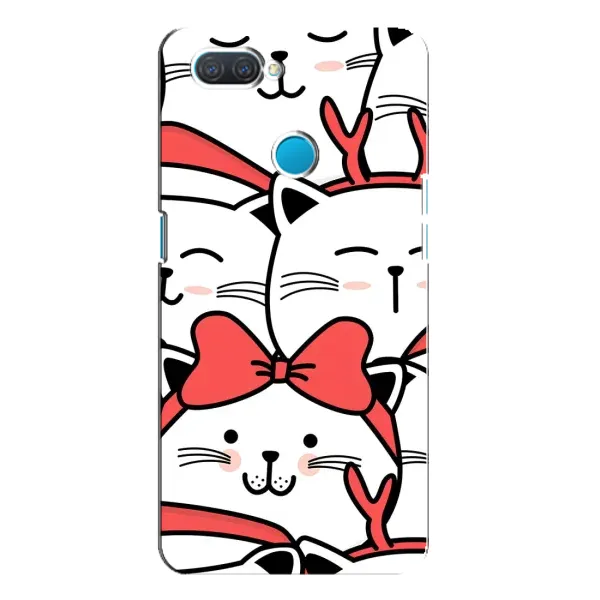 Чехол с рисунком «Новогодние котики» для OPPO A12 Чехол с рисунком «Новогодние котики» для OPPO A12