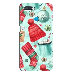 Чехол Санта Клаус для OPPO A12 (Одежда)